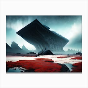 Spaceship 1 Canvas Print