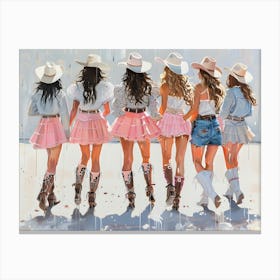 Cowgirls Canvas Print