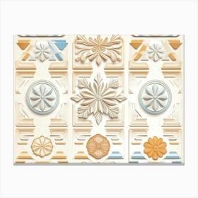 Decorative Ornaments Canvas Print