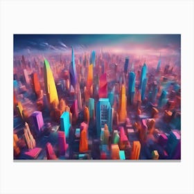 Cityscape 1 Canvas Print