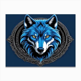 Tee Wolf 2 Canvas Print