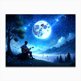 Moonlight Serenade (5) Canvas Print