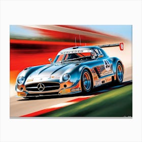 Mercedes Sls 1 Canvas Print