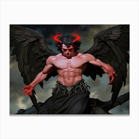 Demon 10 Canvas Print