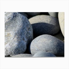 Rocks On The Beach Canvas Print