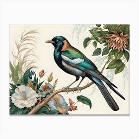 Bird Of Paradise Canvas Print