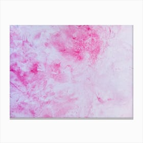 Pink Watercolor Painting 1 Canvas Print