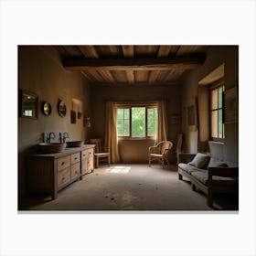 Room In A House 6 Canvas Print