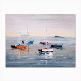 Sailboats 1 Canvas Print