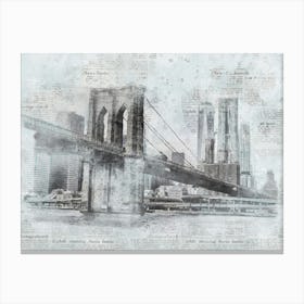 City Skyline Canvas Print