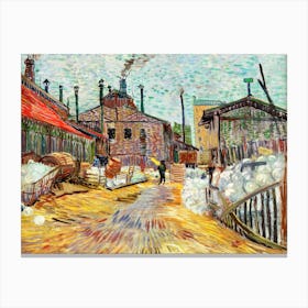 Van Gogh - Street Scene Canvas Print