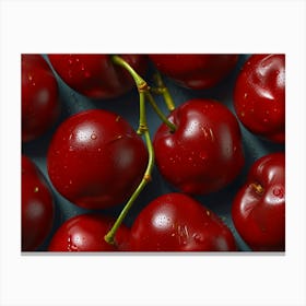 Cherry Clusters Canvas Print