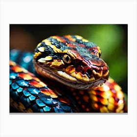 Colorful Snake 1 Canvas Print