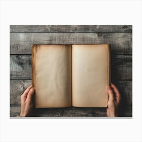 Blank Book (21) Canvas Print