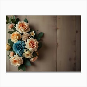 Bouquet Of Flowers Canvas Print