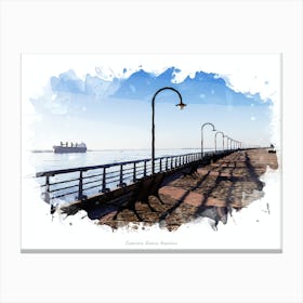 Costanera, Rosario, Argentina Canvas Print