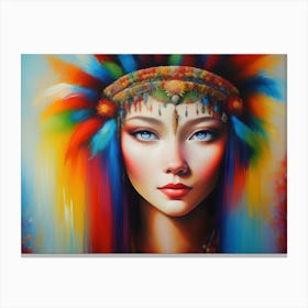 Boho Picture(74) Canvas Print