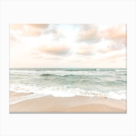 Pastel Beach Canvas Print