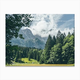 Zugspitze Canvas Print