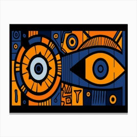 Eye Of The Gods 2 Canvas Print