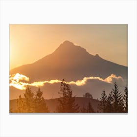 Mount Hood Hideaway - Oregon Trail Dreams II Canvas Print