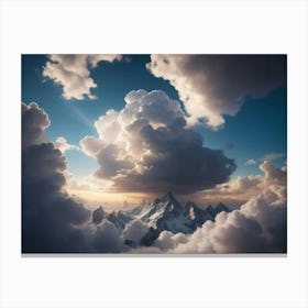 The Sky Canvas Print