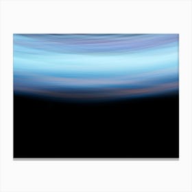 Glowing Abstract Curved Lines 3 Canvas Print