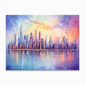 Chicago Skyline 13 Canvas Print