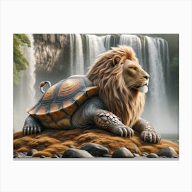 Turtlion Canvas Print