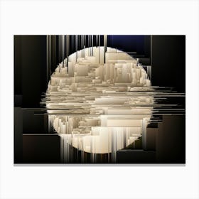 1000003814 Glitch3 Canvas Print