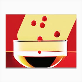 Glass Of Wine Canvas Print