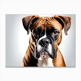 Boxer Dog 4 Canvas Print