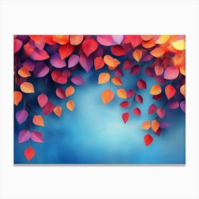 Autumn Leaves Background 1 Canvas Print