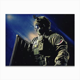 Light Of Heroes ― Fuze Spetsnaz Tom Clancys Rainbow Six Siege Canvas Print