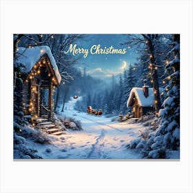 Merry Christmas 6 Canvas Print