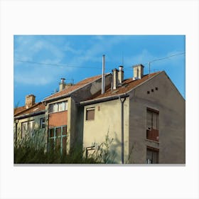 Rusty Rooftop Canvas Print