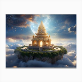 High Temple Canvas Print