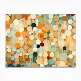 Abstract Circles 16 Canvas Print