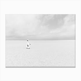 Walking African Beach Canvas Print