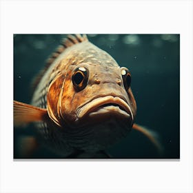 Fish In Water Canvas Print