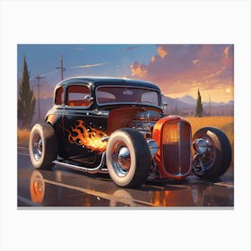 Hot Rod 15 Canvas Print