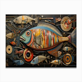 Fishing 5 Canvas Print