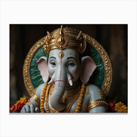 Ganesha 9 Canvas Print