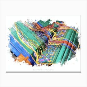 National Textile Museum, Thimphu, Bhutan Canvas Print