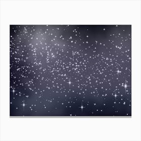 Lavender Half Tone Shining Star Background Canvas Print