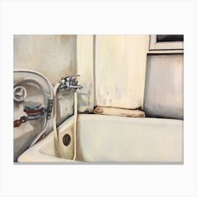 Bathtub Canvas Print