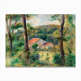 Environs Of Briey, Pierre Auguste Renoir Canvas Print