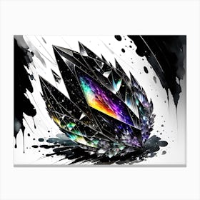 Crystal Shard Canvas Print