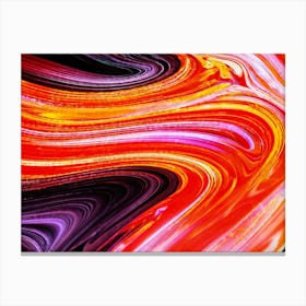 Abstract Swirls - Abstract Stock Videos & Royalty-Free Footage Canvas Print