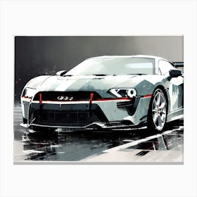 Ford Mustang Gt 10 Canvas Print
